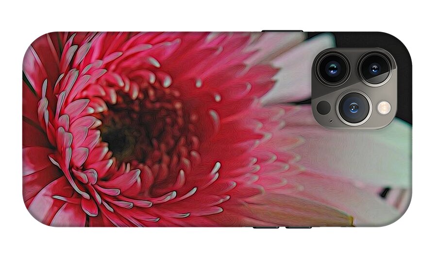 Pink Daisy Sideview #1 - Phone Case