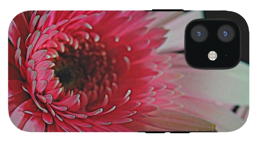 Pink Daisy Sideview #1 - Phone Case
