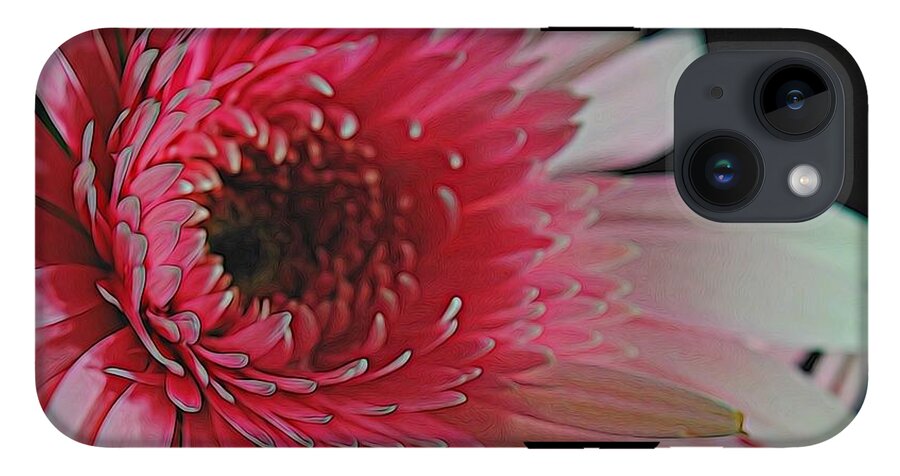 Pink Daisy Sideview #1 - Phone Case