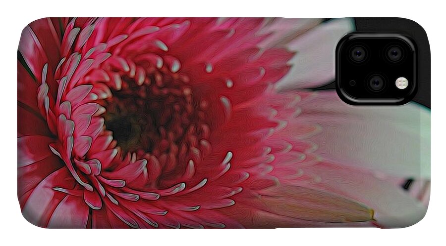 Pink Daisy Sideview #1 - Phone Case