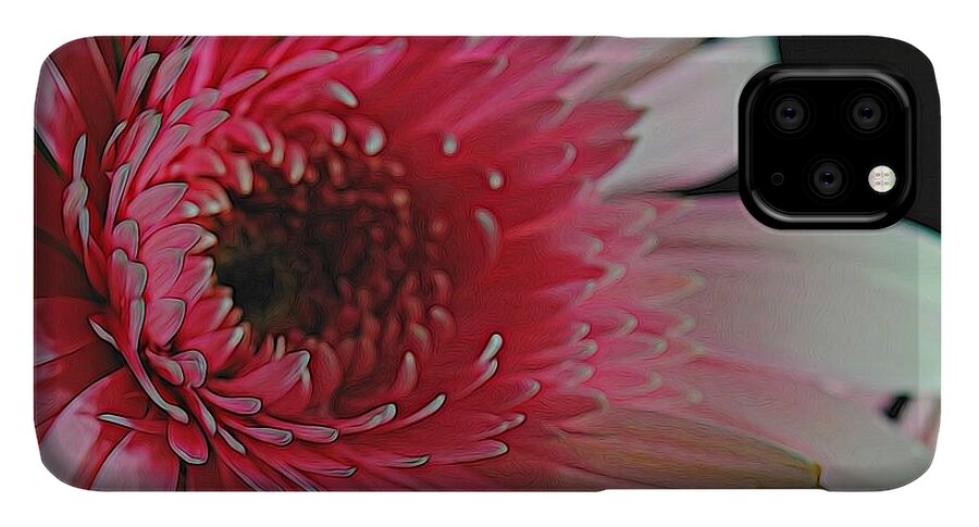 Pink Daisy Sideview #1 - Phone Case
