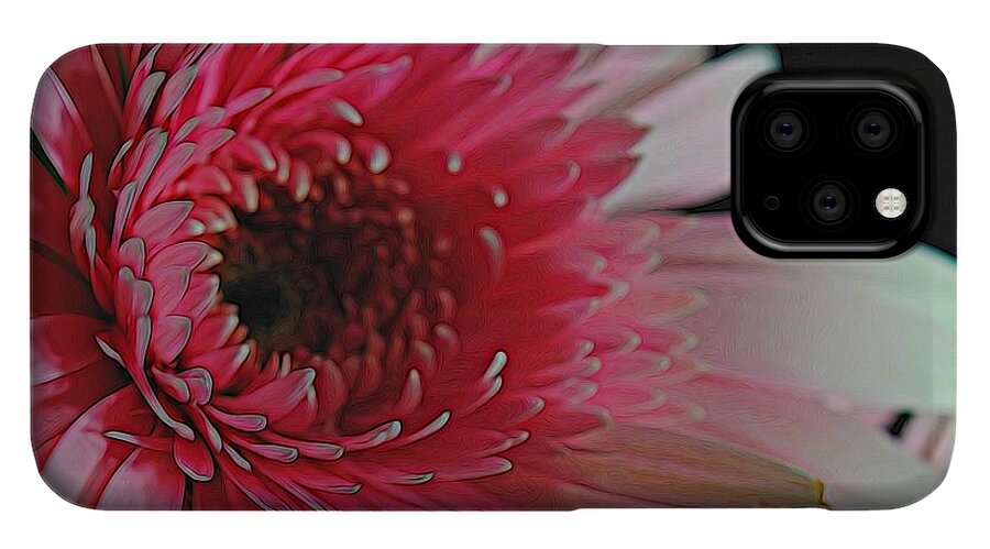 Pink Daisy Sideview #1 - Phone Case