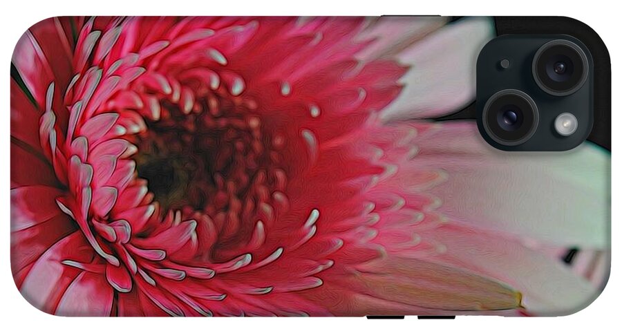 Pink Daisy Sideview #1 - Phone Case