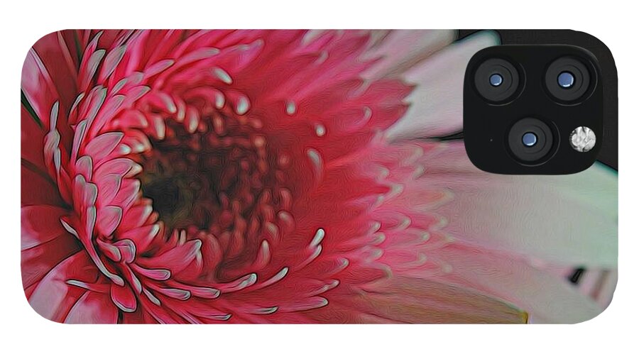 Pink Daisy Sideview #1 - Phone Case
