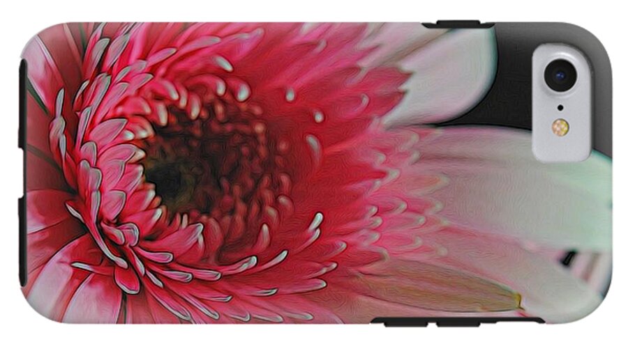 Pink Daisy Sideview #1 - Phone Case
