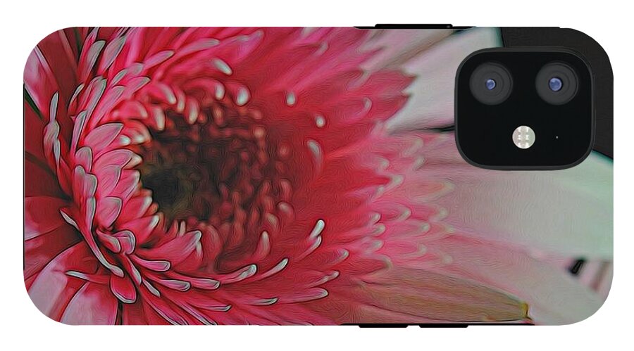 Pink Daisy Sideview #1 - Phone Case