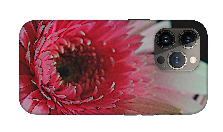 Pink Daisy Sideview #1 - Phone Case