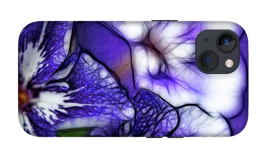 Purple and White Flowers #1 - Phone Case