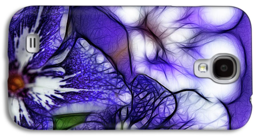 Purple and White Flowers #1 - Phone Case