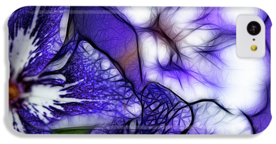 Purple and White Flowers #1 - Phone Case