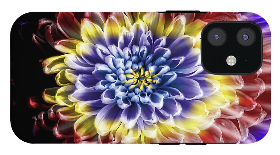 Rainbow Chrysanthemum #1 - Phone Case