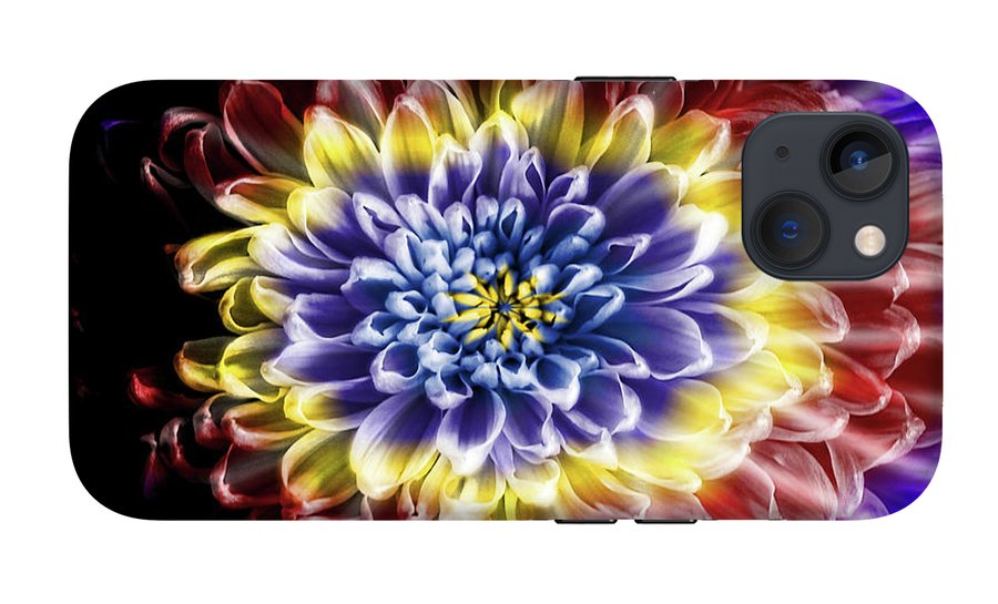 Rainbow Chrysanthemum #1 - Phone Case