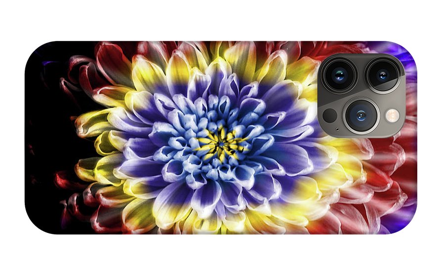 Rainbow Chrysanthemum #1 - Phone Case