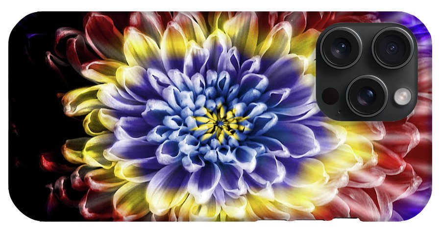 Rainbow Chrysanthemum #1 - Phone Case
