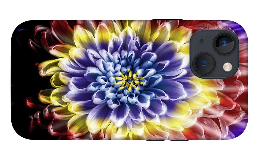 Rainbow Chrysanthemum #1 - Phone Case