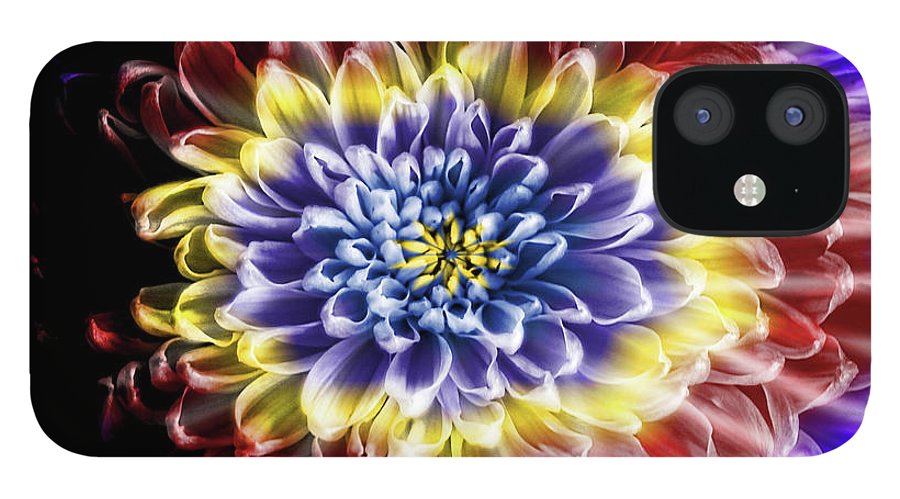 Rainbow Chrysanthemum #1 - Phone Case