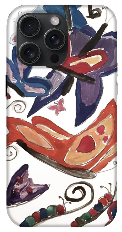Watercolor Butterflies - Phone Case