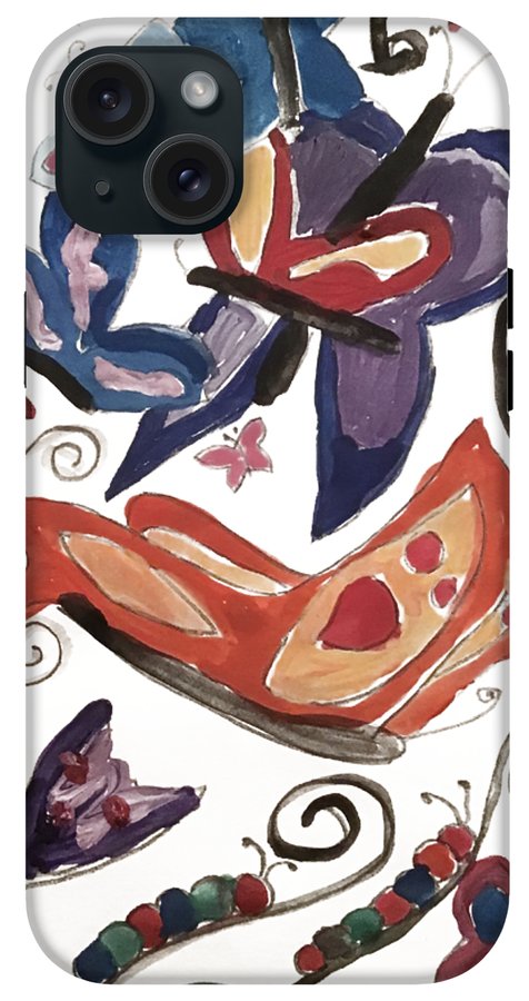 Watercolor Butterflies - Phone Case