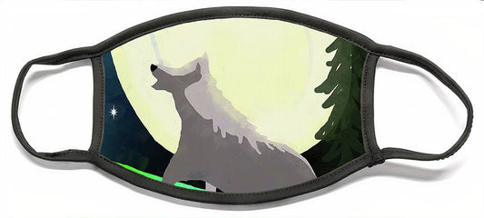 Wolf Moon - Face Mask