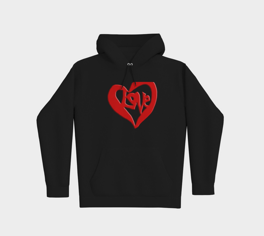 Love Text In Valentine Heart