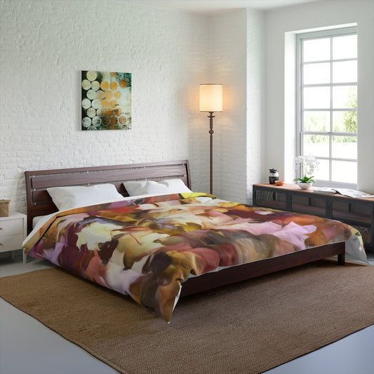 Fall Leaves Bright Comforter