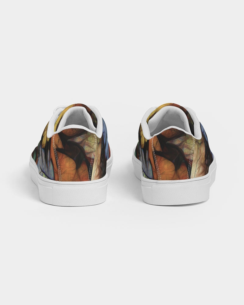 Mid October Leaves Men's Faux-Leather Sneaker
