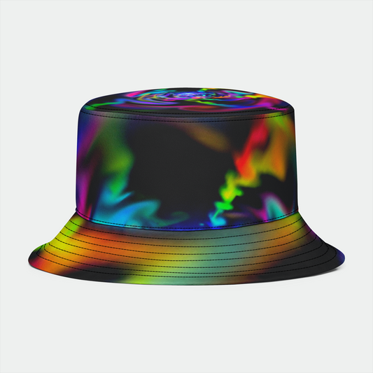 Soft Blend Color Swirl Bucket Hat