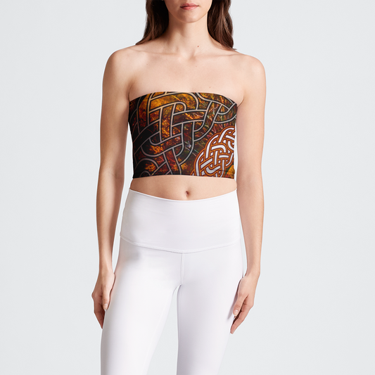 Fall Celtic Knot Tube Top