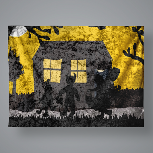 Trick Or Treat Large Velvet Wall Tapestry