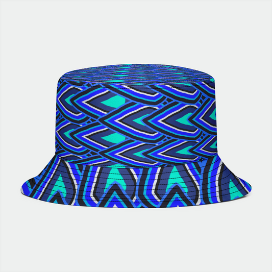 Teardrops In Blue Bucket Hat