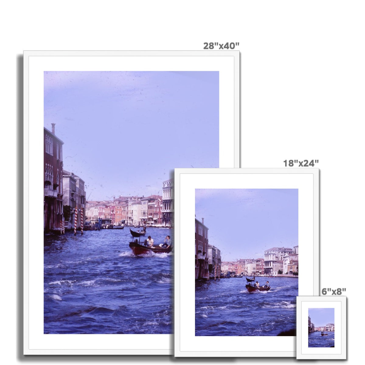 Europe Trip 1970 Number 18 Framed & Mounted Print