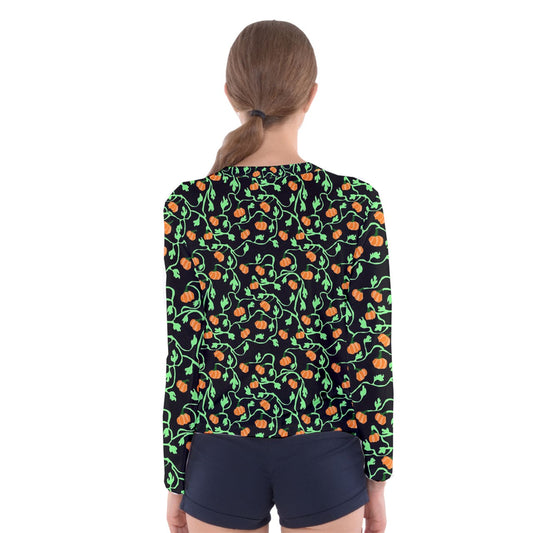 Pumpkin Vines Women's Long Sleeve Tee