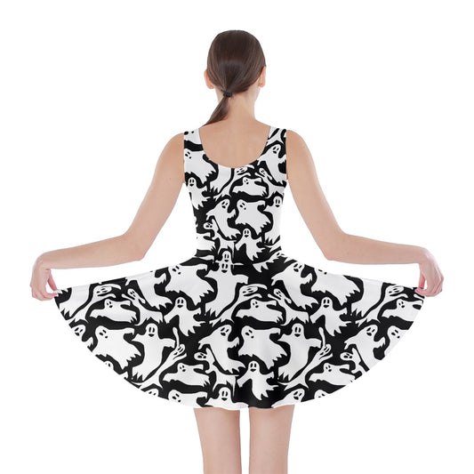 Ghosts Skater Dress