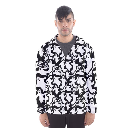 Ghosts Men's Hooded Windbreaker