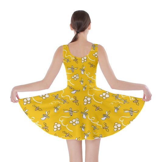 Honeybees Skater Dress