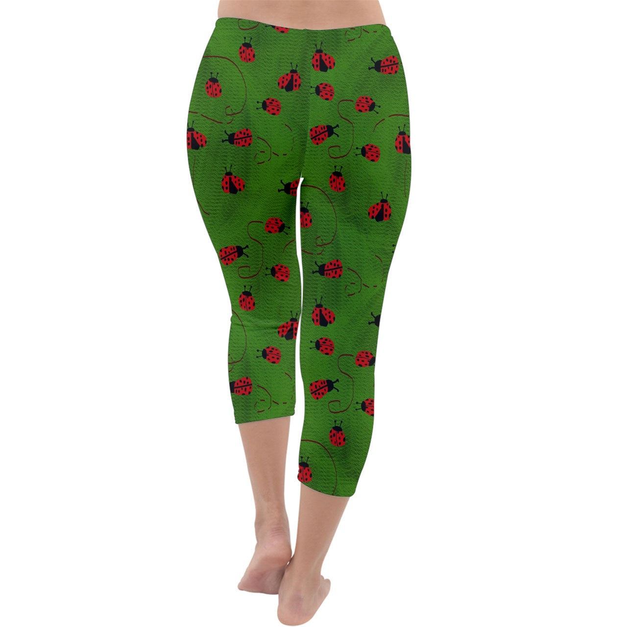 Ladybugs  Capri Winter Leggings