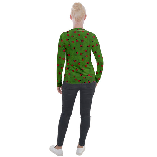 Ladybugs  Velvet Zip Up Jacket