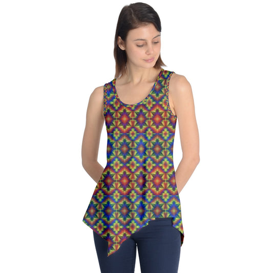 Carnival Kaleidoscope Sleeveless Tunic