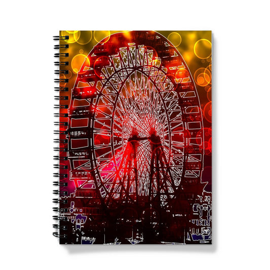 Bokeh Light Ferris Wheel Notebook