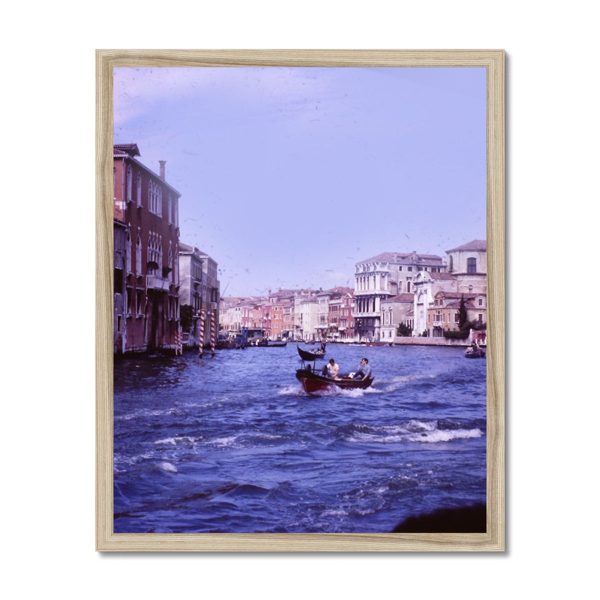 Europe Trip 1970 Number 18 Budget Framed Poster