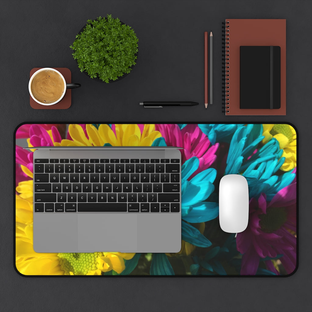 Raw Flowers 4 Desk Mat