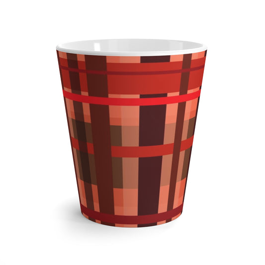 Fall Plaid Latte mug