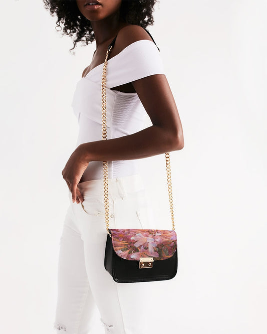 Pink Amaryllis Small Shoulder Bag