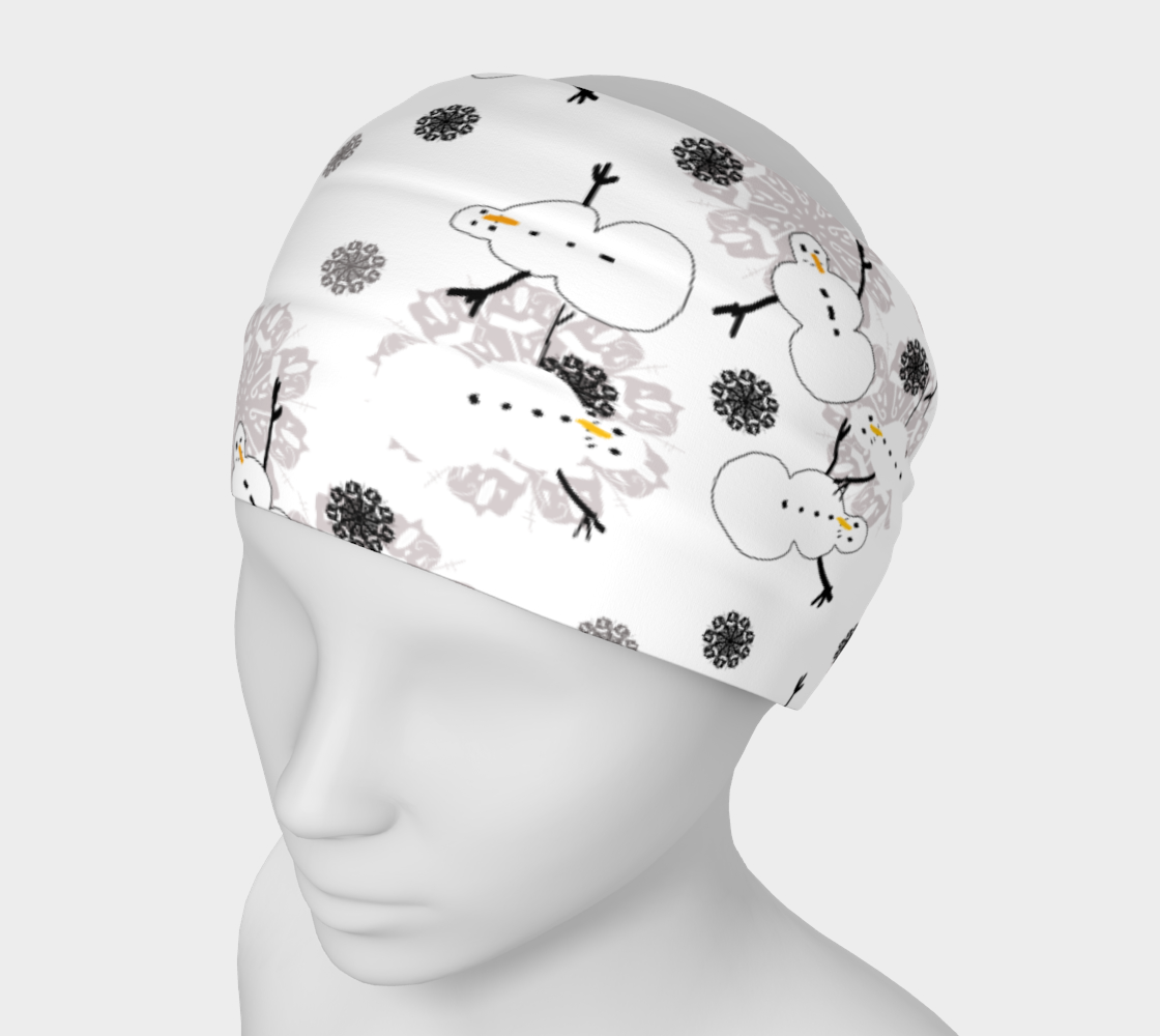 Snowman Pattern Headband