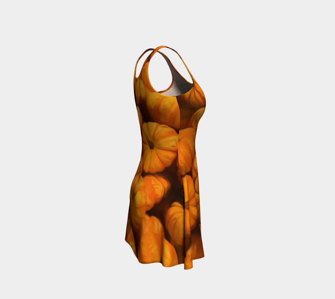 Pumpkins Flare Dress