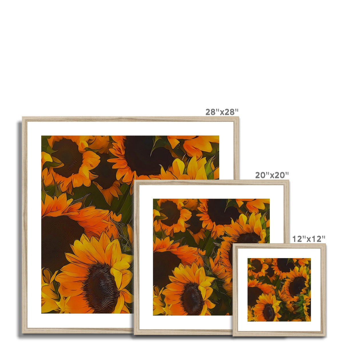 Sunflowers Framed & Mounted Print