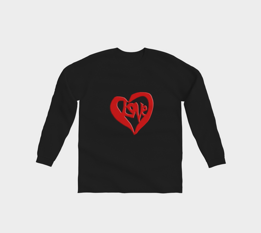 Love Text In Valentine Heart