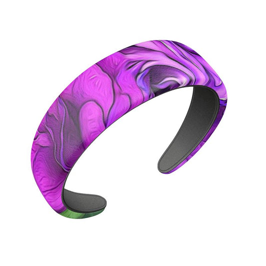 Purple Lisianthus Headband