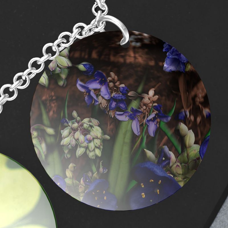 Wildflowers Triple Pendant Necklace
