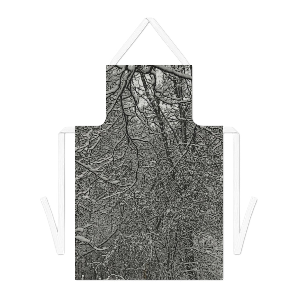First Winter Snow Adult Apron